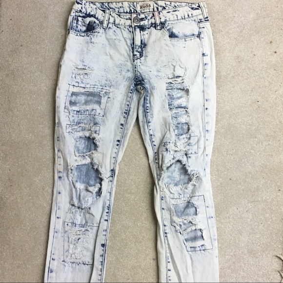 mudd distressed jeans